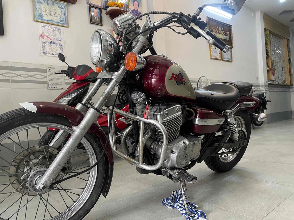 cần bán moto REBEL 125 xe Honda Nhật. Mua bán Xe máy tại Huyện Hóc Môn Tp Hồ Chí Minh được đăng bởi Tran ngoc cuong hình 4