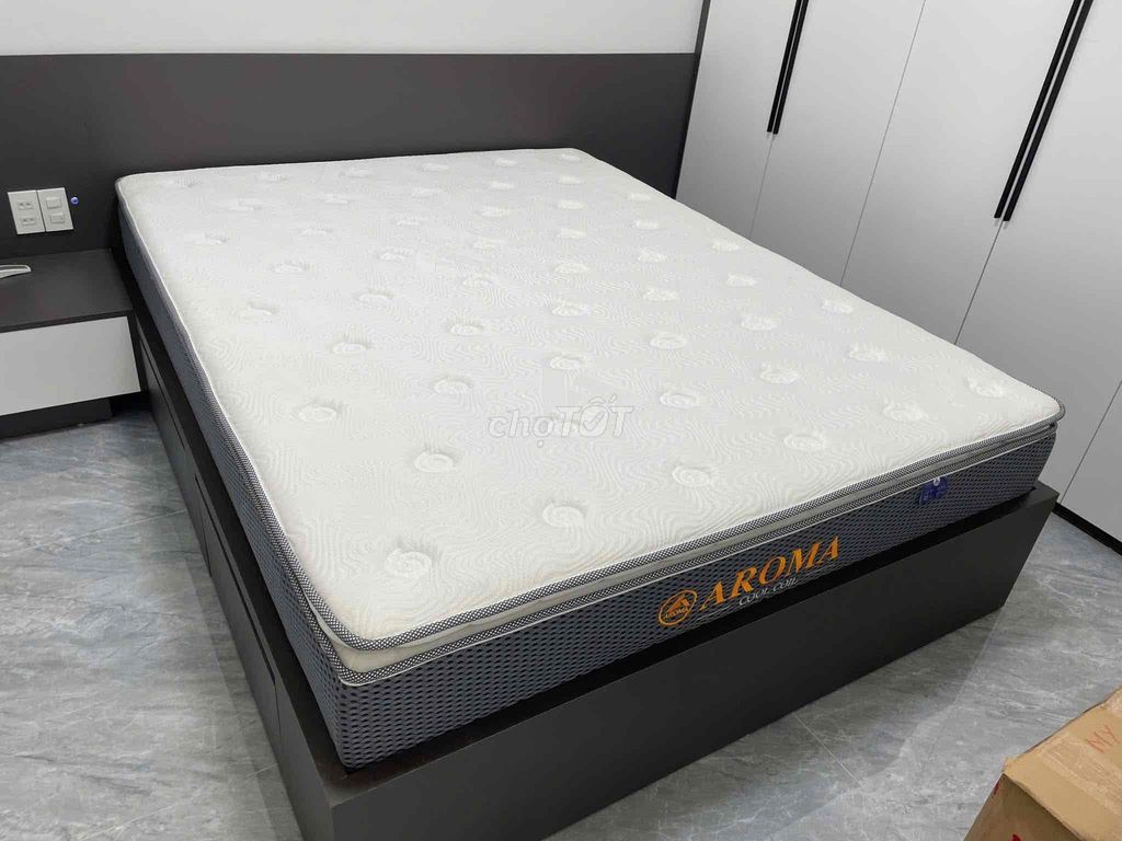 Nệm lò xo Aroma Coolcoil 3 Viền. Mua bán Giường, chăn ga gối nệm tại Quận Thốt Nốt Cần Thơ được đăng bởi Nệm Giá Kho Thốt Nốt hình 1