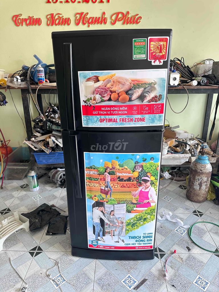 Tủ lạnh AQUA 200 lít. Mua bán Tủ lạnh tại Huyện Tam Nông Đồng Tháp được đăng bởi điện lạnh TÝ hình 1