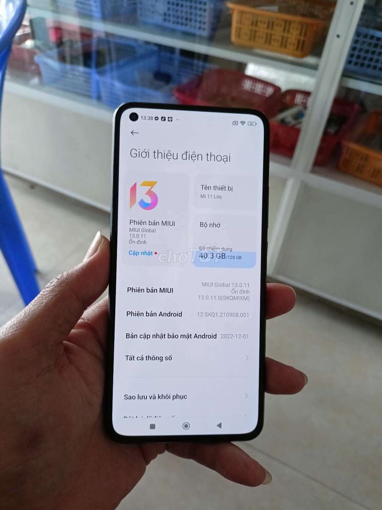 Xiaomi Mi 11 Lite ram8/128GB zin đẹp 98%. Mua bán Điện thoại tại Quận Bình Thuỷ Cần Thơ được đăng bởi CH Thuan Mobile hình 1