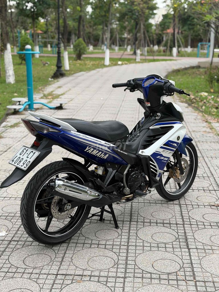 Yamaha Exciter 135 2014 Trắng Xanh 46000 km. Mua bán Xe máy tại Thành phố Thủ Đức Tp Hồ Chí Minh được đăng bởi xe máy kha hoàng hình 2