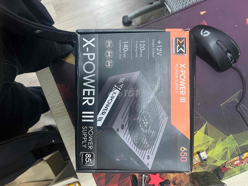 Nguồn PC Xigmatek 650W mới