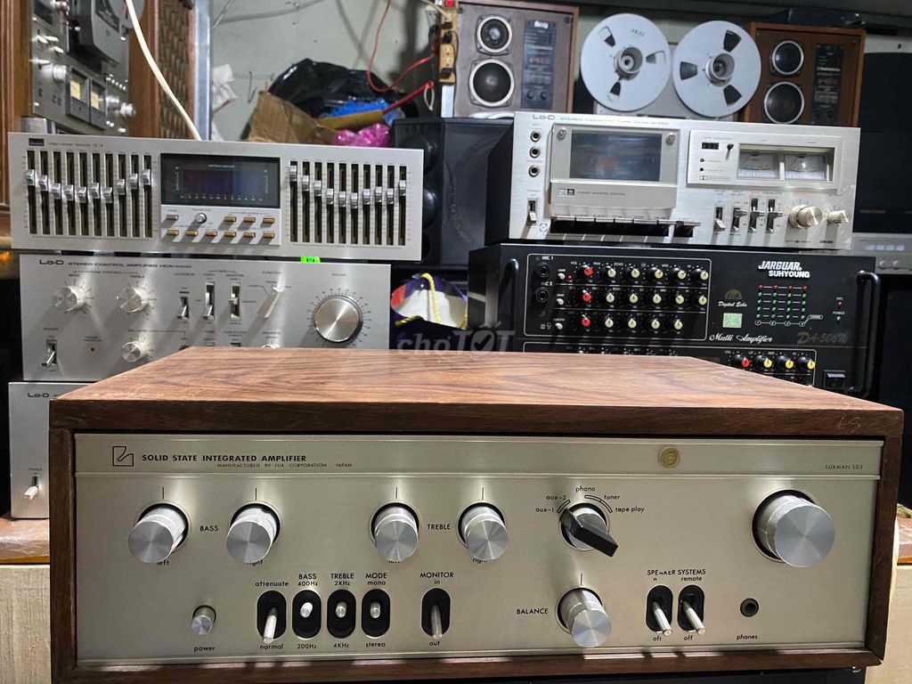 Amply Luxman SQ 503 110V Gỗ lạng. Mua bán Tivi, Âm thanh tại Quận Cái Răng Cần Thơ được đăng bởi ĐUC HOÀNG hình 1