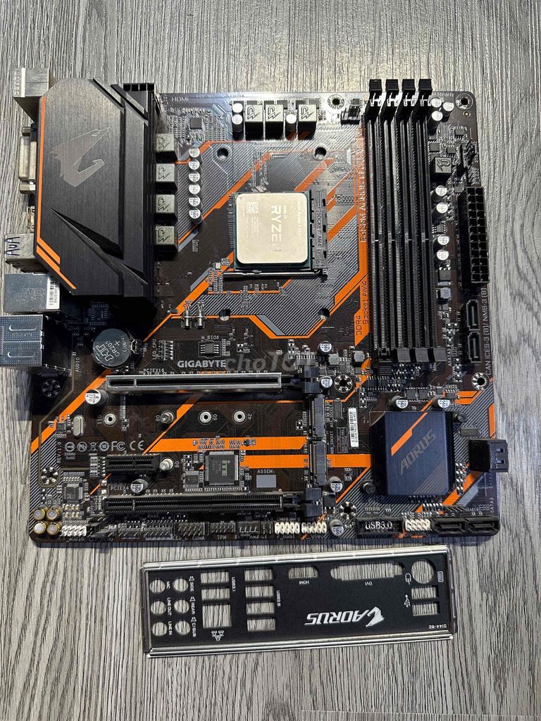 Combo B450m Aorus Elite + Ryzen 5 5500 6c12t