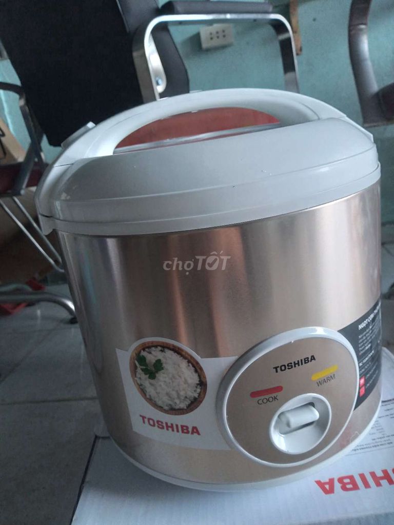 Nồi cơm điện Toshiba RC-10JH1TVN(N) 1 lít mới . Mua bán Bếp, lò, đồ điện nhà bếp tại Huyện Bình Chánh Tp Hồ Chí Minh được đăng bởi Đại Phúc chuyên hàng chính hãng mới giá rẻ hình 1