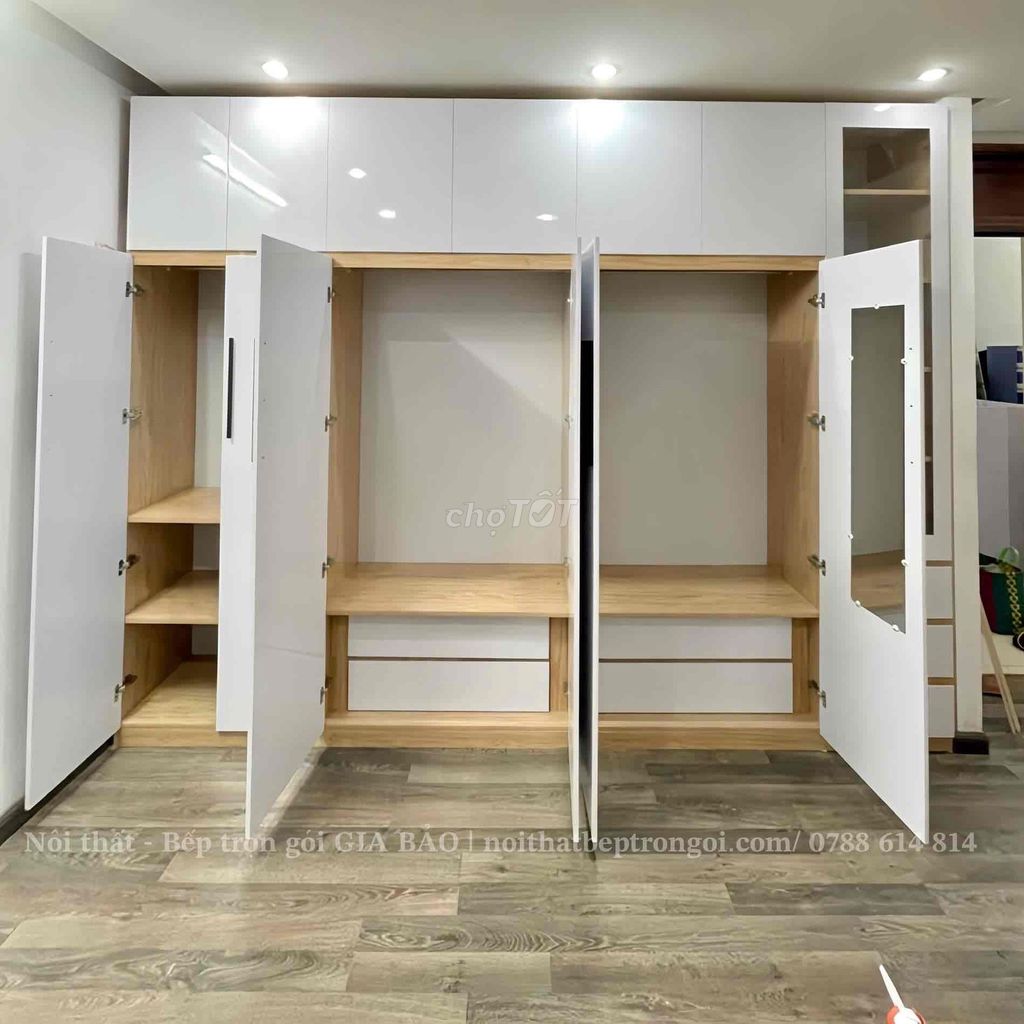 Tủ quần áo nhựa Chinhuei 6 cánh kệ. Mua bán Tủ, kệ gia đình tại Quận Cẩm Lệ Đà Nẵng được đăng bởi NỘI THẤT 660 NGUYỄN HỮU THỌ hình 1