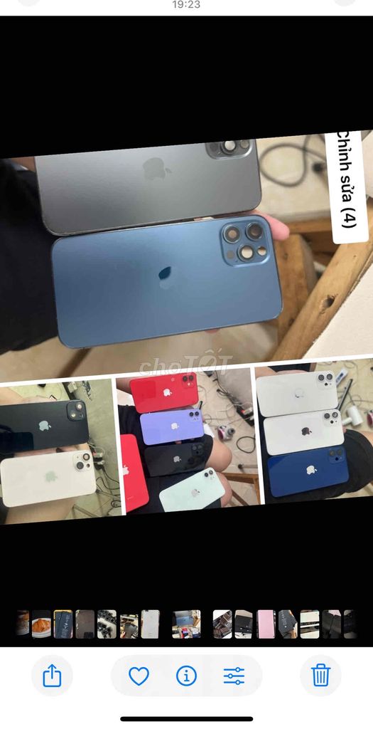 Vỏ zin iphone 11 12 mini 13 mini còn đẹp bóc máy