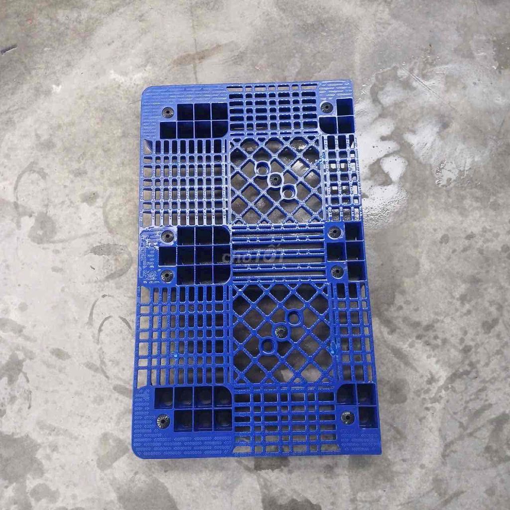 Pallet nhựa Xanh 600x1000x78 mm đã sử dụng. Mua bán Đồ chuyên dụng, Giống nuôi trồng tại Thành phố Thủ Đức Tp Hồ Chí Minh được đăng bởi kim anh hình 1
