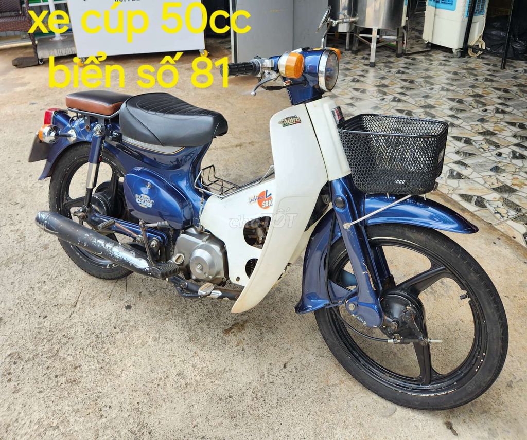 Xe cup 50cc. Biển số 81