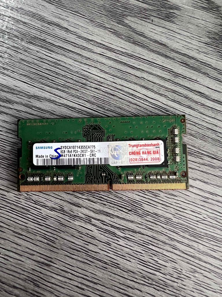 RAM laptop Samsung 8GB DDR4 buss 2400. Mua bán Linh kiện (RAM, Card...) tại Thành phố Thủ Đức Tp Hồ Chí Minh được đăng bởi Yến Linh hình 1