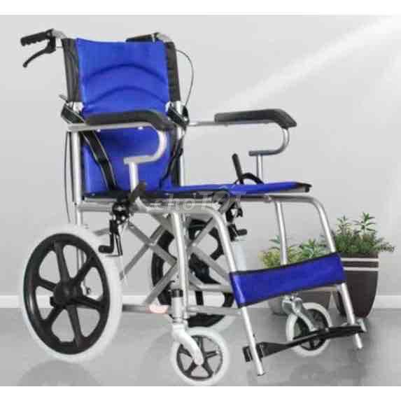 Xe lăn Kim loại Vải Xanh Bạc. Mua bán Đồ chuyên dụng, Giống nuôi trồng tại Huyện Krông Năng Đắk Lắk được đăng bởi Lê Minh Thành hình 1