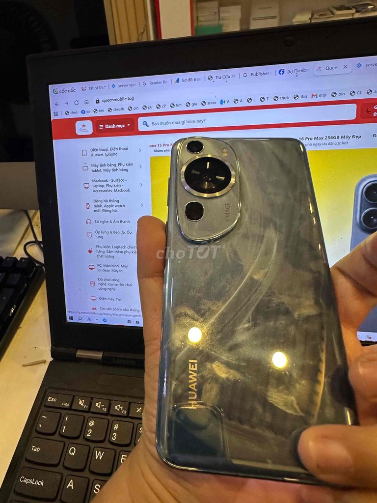 Huawei P60 Art 12GB/512GB Xám. Mua bán Điện thoại tại Quận 10 Tp Hồ Chí Minh được đăng bởi Thế giới phone hình 1