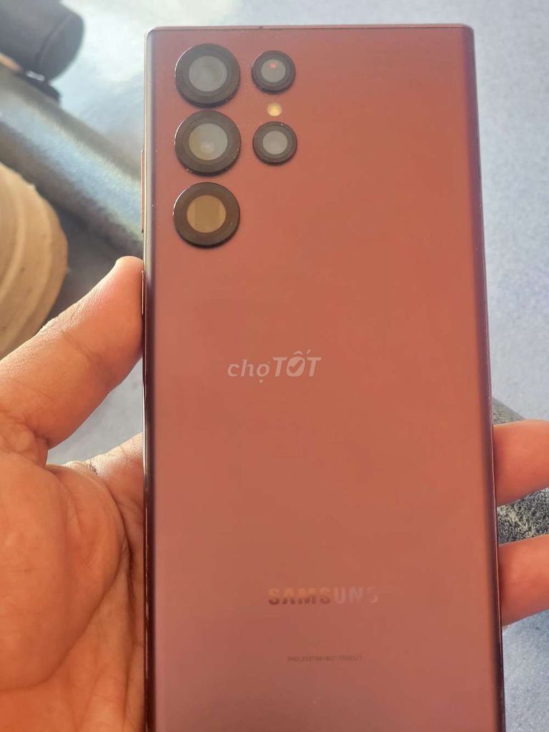Samsung S22 Ultra Đỏ 256GB Like New. Mua bán Điện thoại tại Thành phố Phan Rang-Tháp Chàm Ninh Thuận được đăng bởi bbbccc hình 1