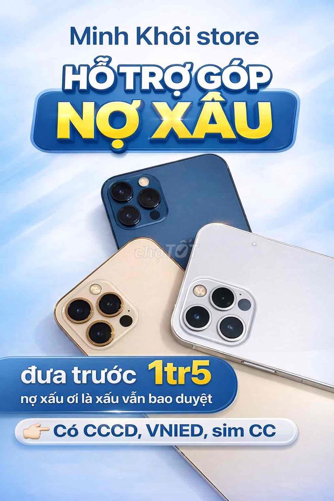 Nợ xấu đưa trước #2trnhận 12 Promax về dùng. Mua bán Điện thoại tại Thành phố Thủ Đức Tp Hồ Chí Minh được đăng bởi Minh Khôi store  hình 1