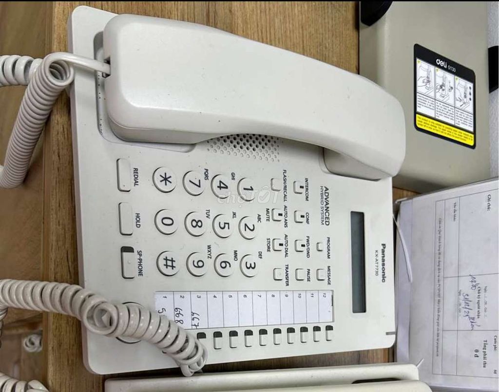 Điện thoại bàn Panasonic Trắng. Mua bán Điện thoại tại Quận Bình Thạnh Tp Hồ Chí Minh được đăng bởi Đăng Khôi hình 1