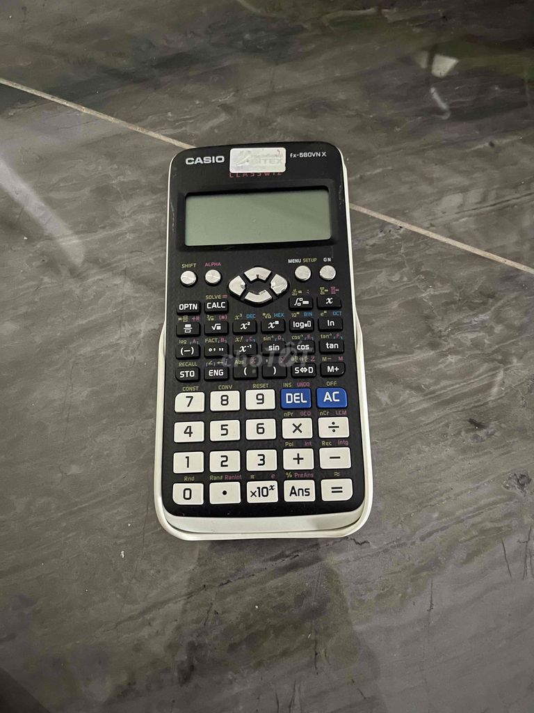 Máy tính Casio fx-580VN X Đen trắng cũ. Mua bán Đồ dùng văn phòng tại Quận Ninh Kiều Cần Thơ được đăng bởi Tên chưa cung cấp hình 1
