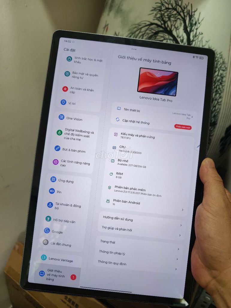 Lenovo Pad Pro 2025 12.7 inch 8GB/256GB. Mua bán Máy tính bảng tại Quận Đống Đa Hà Nội được đăng bởi Dang  hình 1
