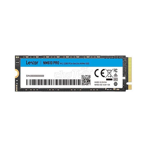Lexar NM610 PRO 500GB NVMe M.2. Mua bán Linh kiện (RAM, Card...) tại Quận Đống Đa Hà Nội được đăng bởi Pham Tan hình 1