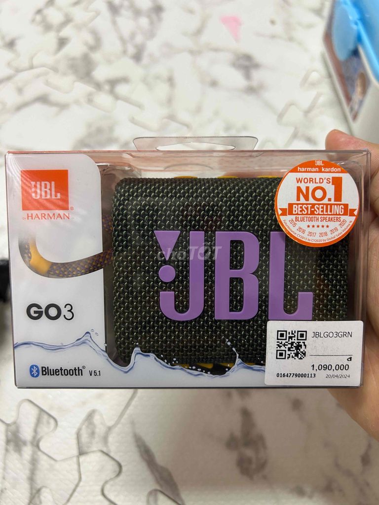 Loa JBL Go 3 Chính Hãng PGI Việt Nam mới 100%