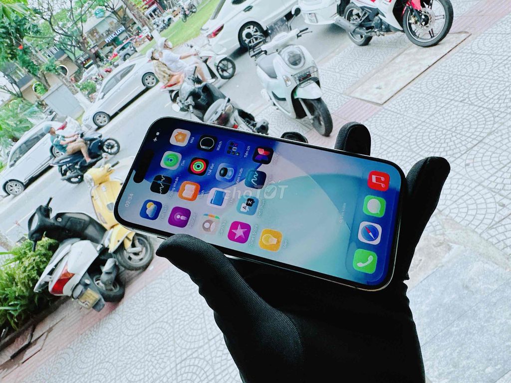iPhone 15 Pro 128GB Xám Việt Nam thay lưng giá iu. Mua bán Điện thoại tại Quận Hải Châu Đà Nẵng được đăng bởi Hoàng Anh Tuấn hình 1