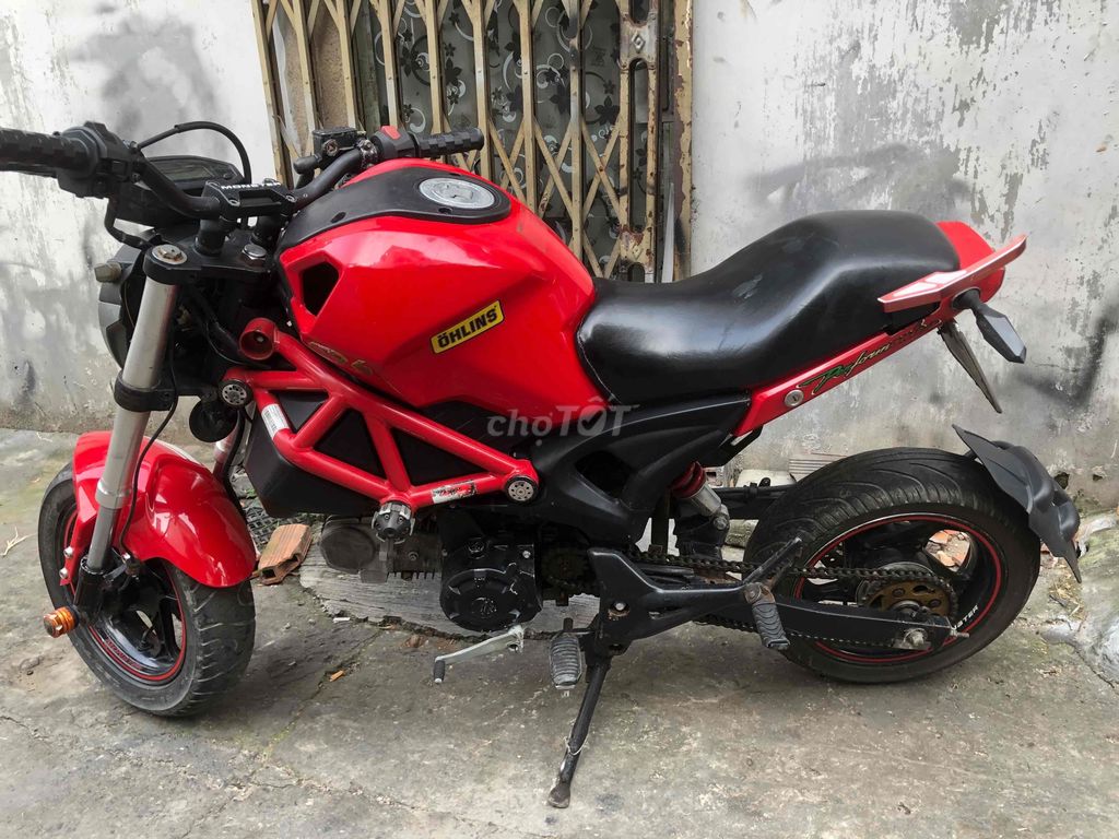 Moto Ducati Mini 110 Màu Đỏ 2018