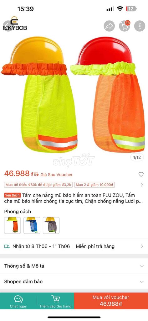 Tấm che nắng mũ bảo hiểm FUJIZOU. Mua bán Phụ kiện thời trang khác tại Thành Phố Đồng Hới Quảng Bình được đăng bởi Toán quyết hình 1