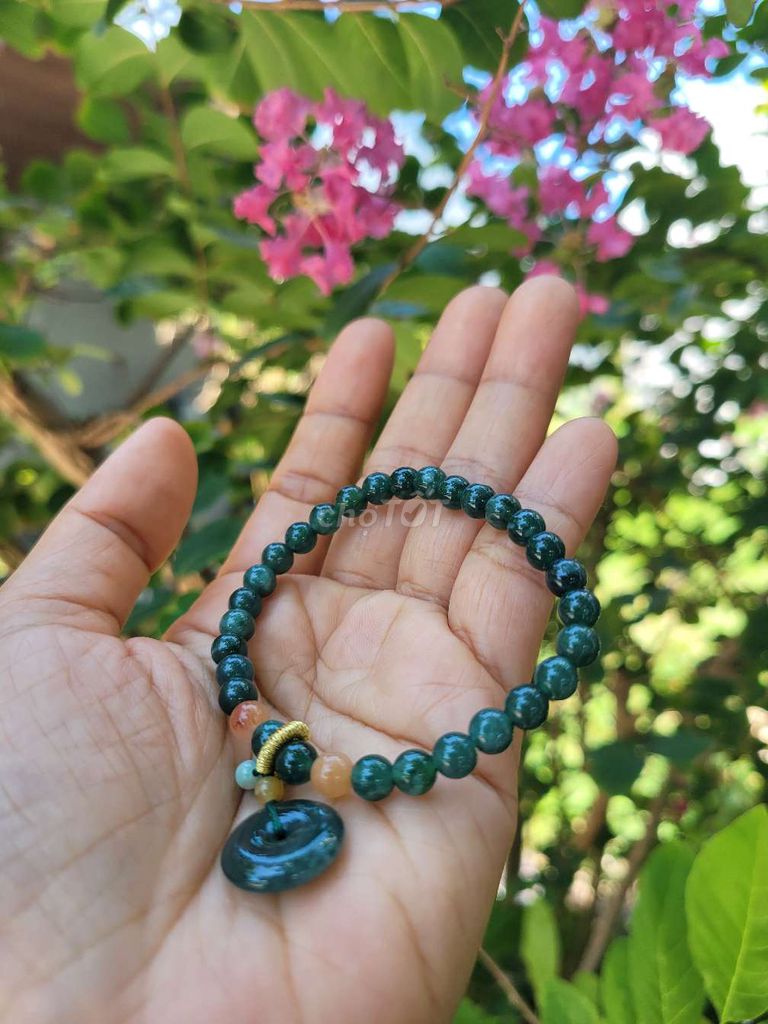 Vòng tay đá cẩm thạch đẹp. Mua bán Phụ kiện thời trang khác tại Quận Ngũ Hành Sơn Đà Nẵng được đăng bởi Thái  hình 1
