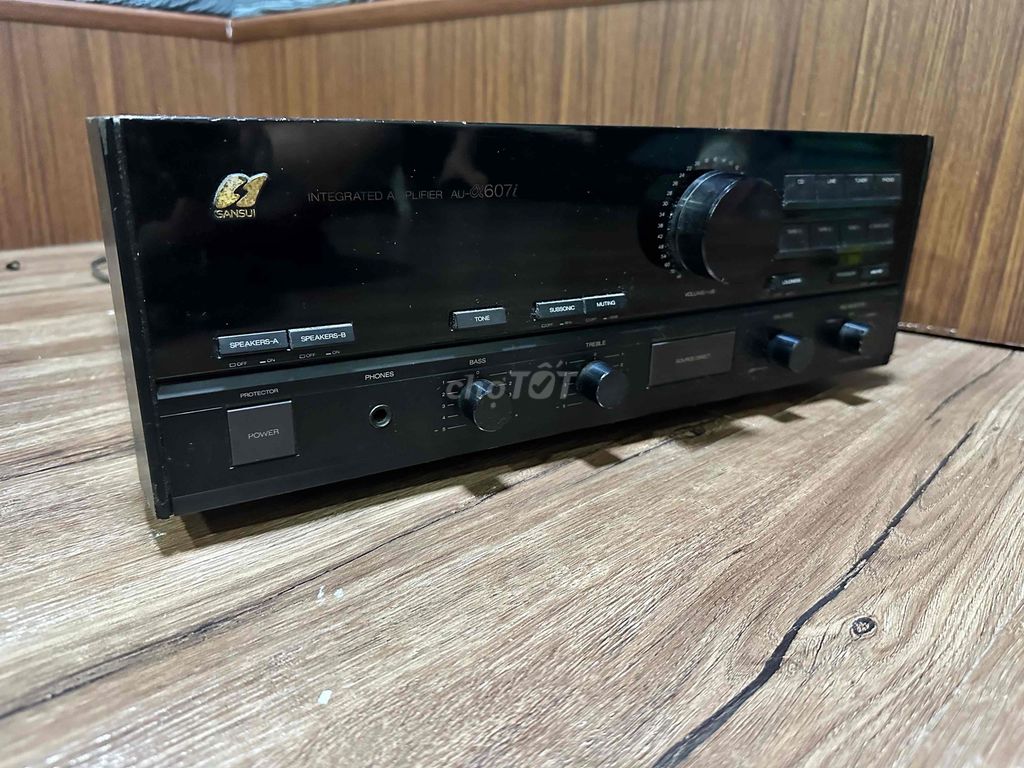 Amply Sansui 607i Anpha Đen 230W Sò than. Mua bán Tivi, Âm thanh tại Quận Đống Đa Hà Nội được đăng bởi linh an hình 1