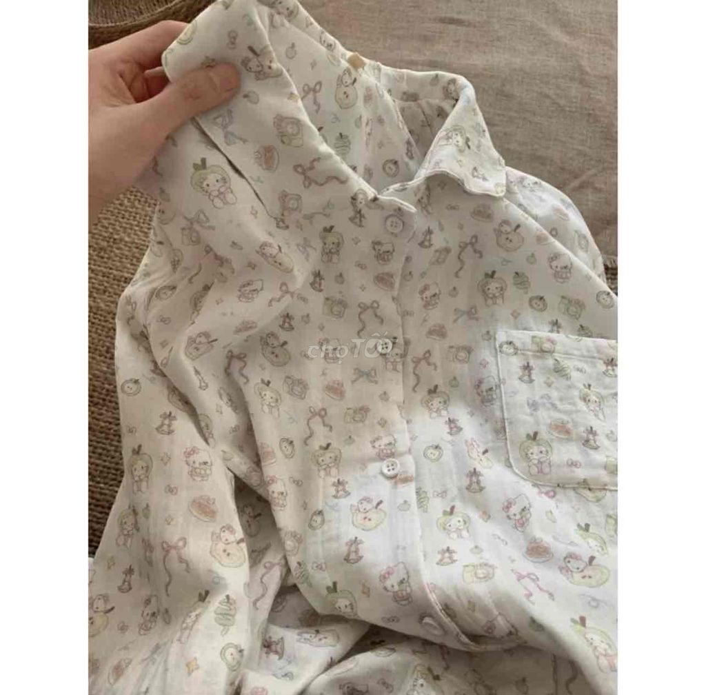 Bộ đồ ngủ cotton freesize nữ. Mua bán Quần áo tại Huyện Thuỷ Nguyên Hải Phòng được đăng bởi Hoàng Yến hình 5