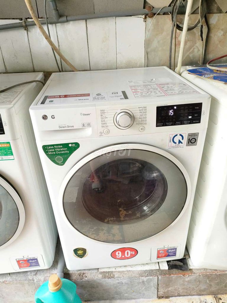 Máy giặt LG Inverter 9.0kg giặt êm sạch sẽ tiết ki. Mua bán Máy giặt tại Quận 12 Tp Hồ Chí Minh được đăng bởi Hà Trung Hiếu hình 1