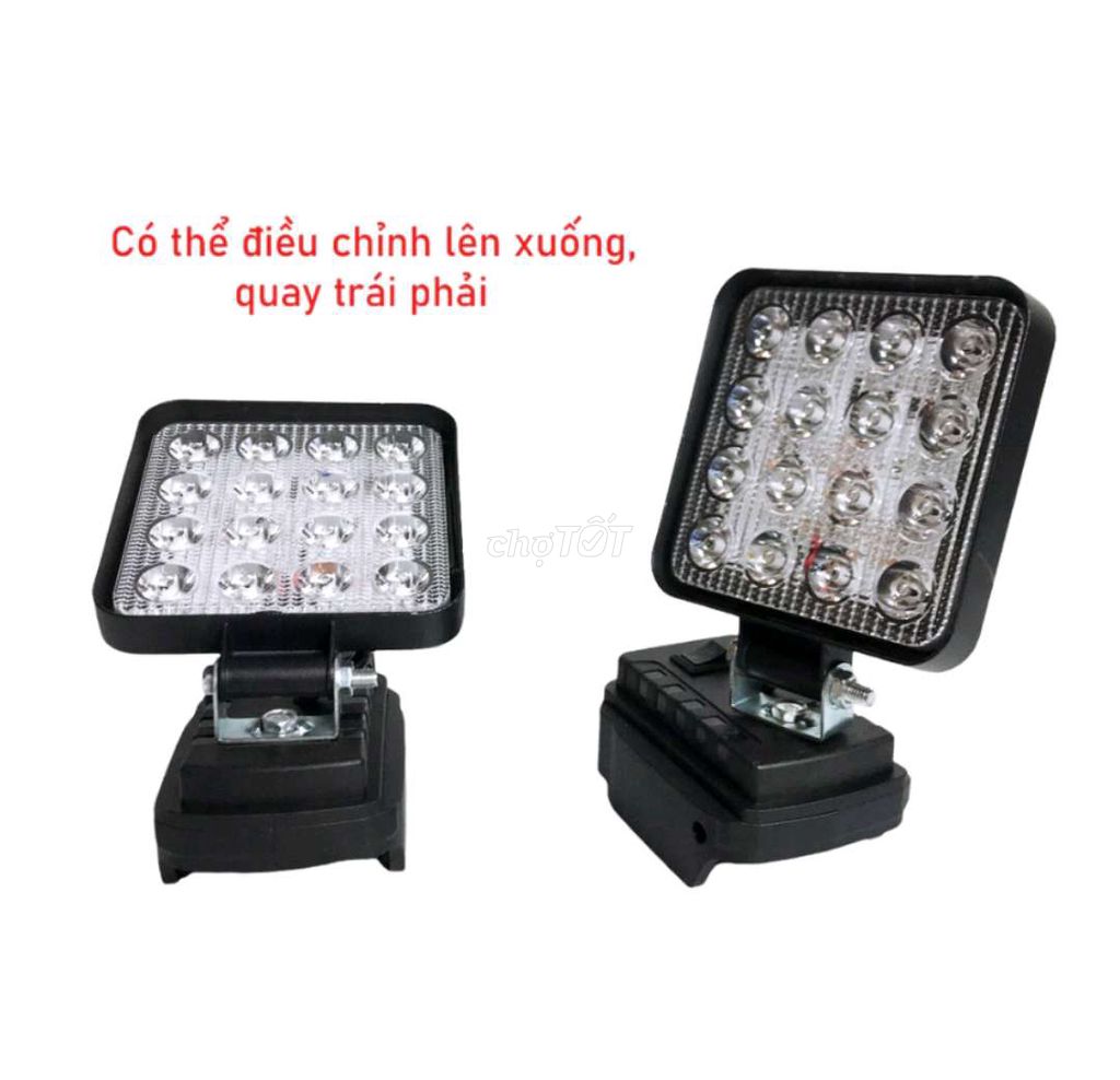 Thân đèn led dùng pin chân phổ thông makita