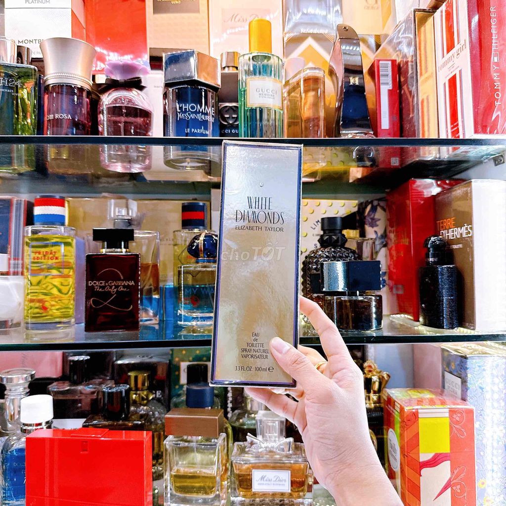 Nước hoa Elizabeth Taylor White Diamonds 100ml Nữ. Mua bán Nước hoa tại Thành phố Sóc Trăng Sóc Trăng được đăng bởi Vanvan hình 1