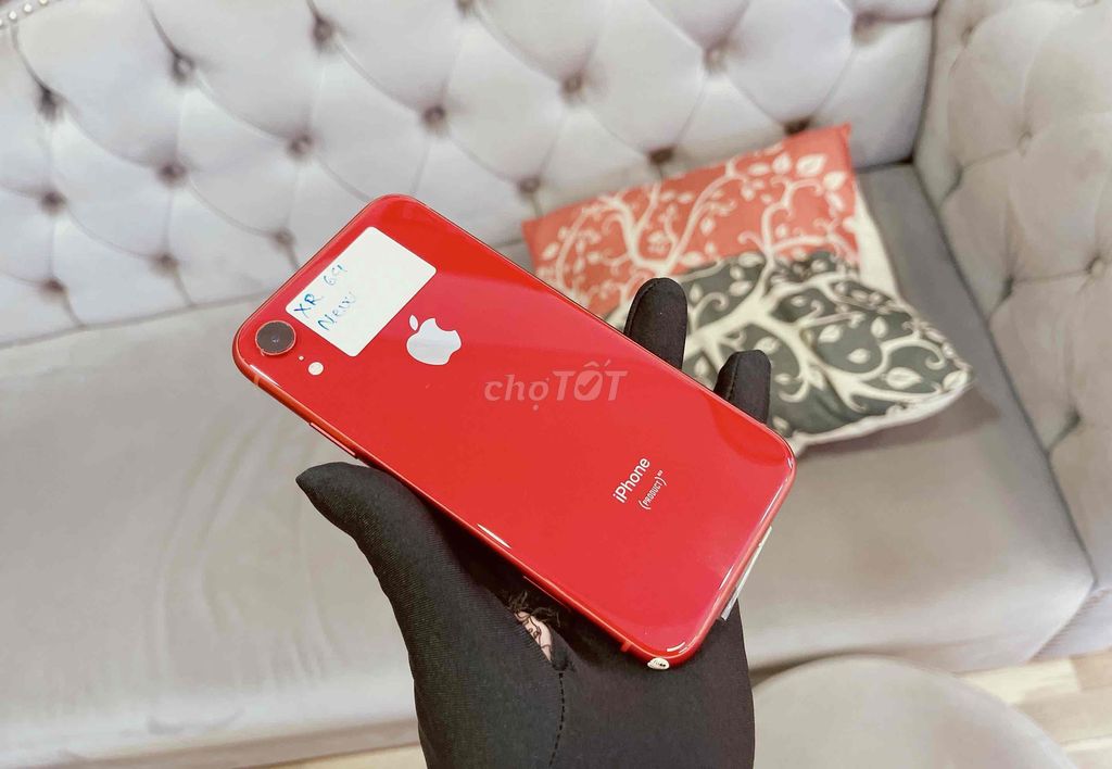 iPhone XR 64G màu đỏ quốc tế new 100% kích online