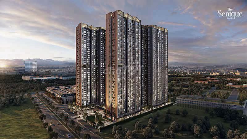 Bán căn hộ 2PN The Senique 64m2, hướng Đông Nam