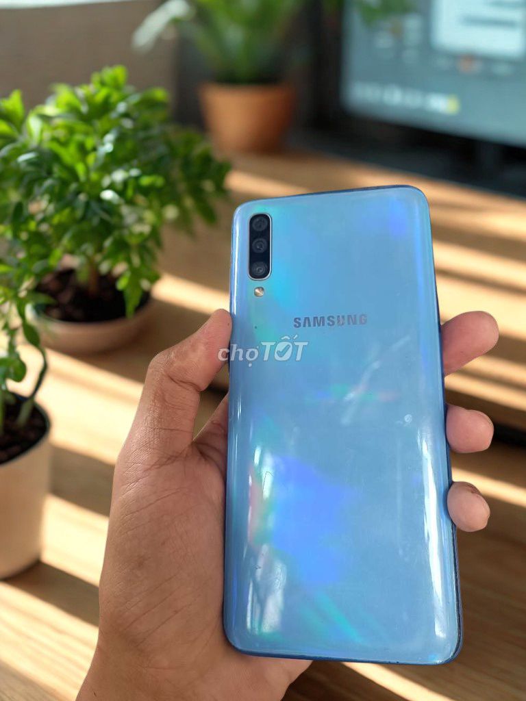 Samsung A70 6GB/128GB Xanh. Mua bán Điện thoại tại Quận Gò Vấp Tp Hồ Chí Minh được đăng bởi AN MOBILE hình 1