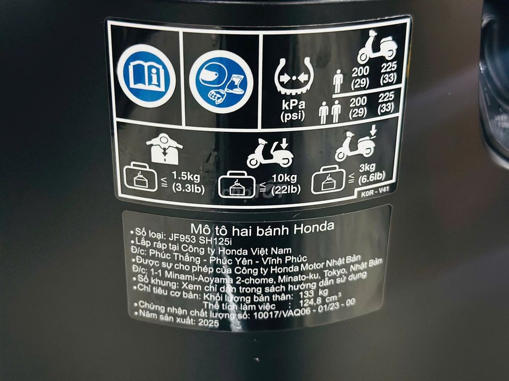 XE MÁYTHANH TÙNG_SH 125I ABS XÁM XI LƯỚT 2025 KENG. Mua bán Xe máy tại Quận Nam Từ Liêm Hà Nội được đăng bởi THANH TÙNG hình 3