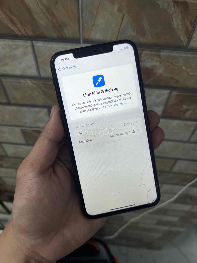 Apple iPhone 11 Pro Max 64GB Xám Màn hư, pin thấp. Mua bán Điện thoại tại Quận 8 Tp Hồ Chí Minh được đăng bởi Sang Máy Cỏ hình 1