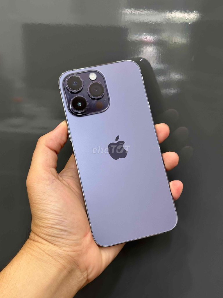 14 Pro Max 256GB Tím Qte Pin new 100 zin đẹp 99%. Mua bán Điện thoại tại Quận Ninh Kiều Cần Thơ được đăng bởi Quý Mobile Cần thơ hình 1