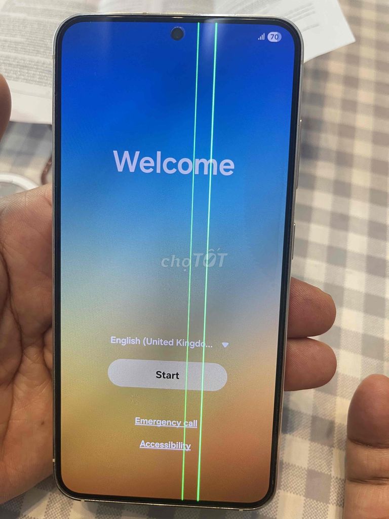 Samsung S23 256GB Trắng Lỗi màn hình. Mua bán Điện thoại tại Quận 7 Tp Hồ Chí Minh được đăng bởi Sky P hình 1