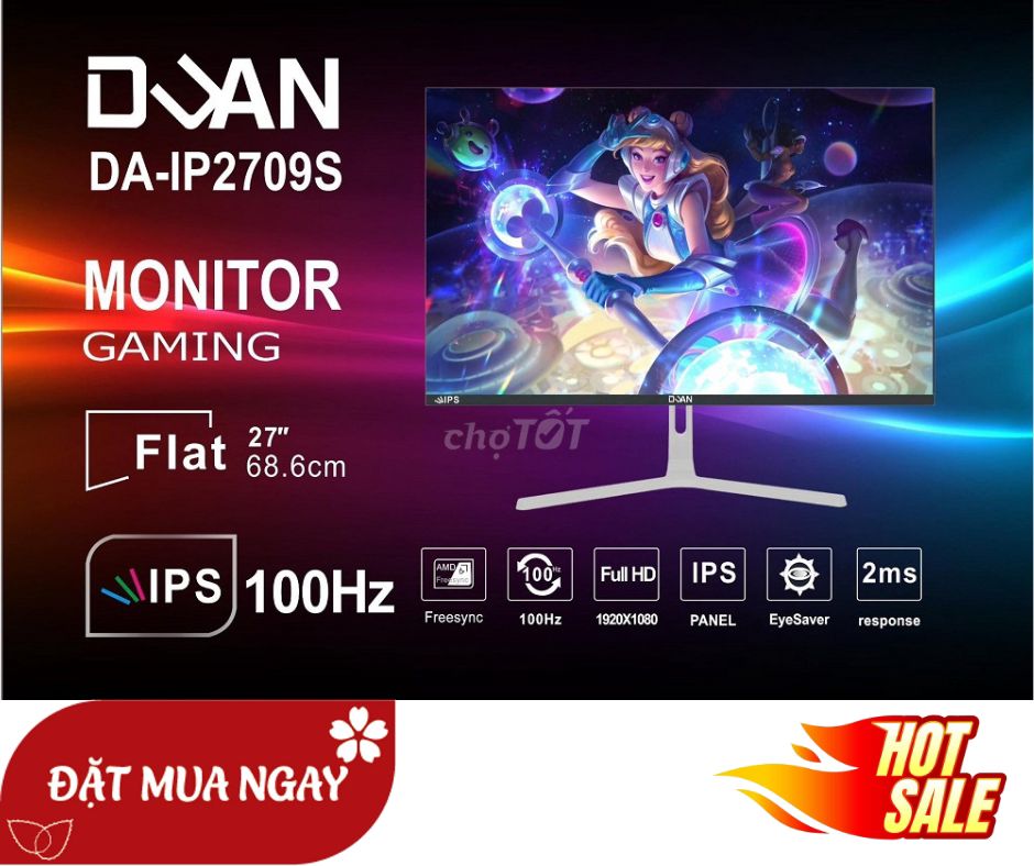 💠Xả kho màn DUAN 27". IPS Full Viền. BH chính hãng