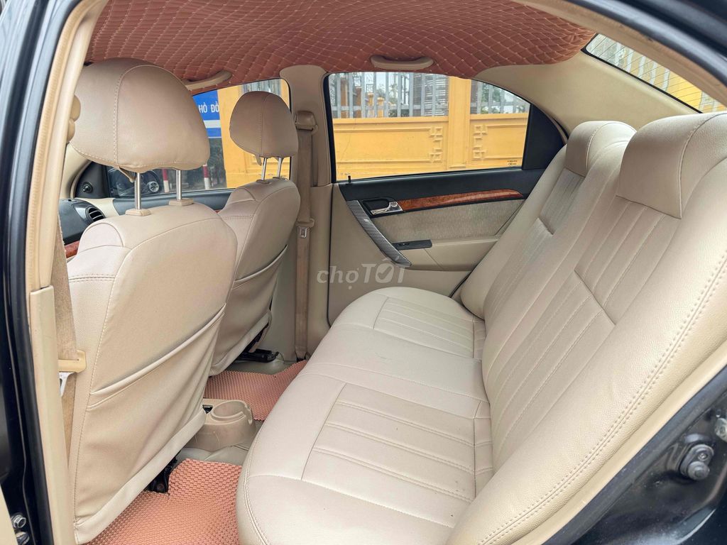 Daewoo Gentra 2009 Số sàn Đen. Mua bán Ô tô tại Huyện Sóc Sơn Hà Nội được đăng bởi Anh Chiến hình 12