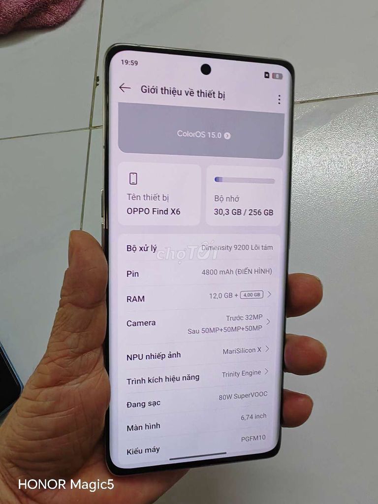 oppo Find X6 chữ năng  full đep zib. Mua bán Điện thoại tại Quận Gò Vấp Tp Hồ Chí Minh được đăng bởi mai hình 3