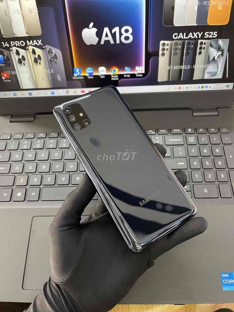 Samsung Galaxy M51 128GB. MÁY CHÍNH HÃNG 99%. Mua bán Điện thoại tại Thành phố Biên Hòa Đồng Nai được đăng bởi DT MOBILE BIÊN HOÀ hình 1