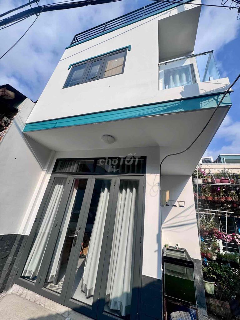 🏡 3 TẦNG HẺM XE TẢI - SH RIÊNG - GẦN EMART PHAN HUY ÍCH