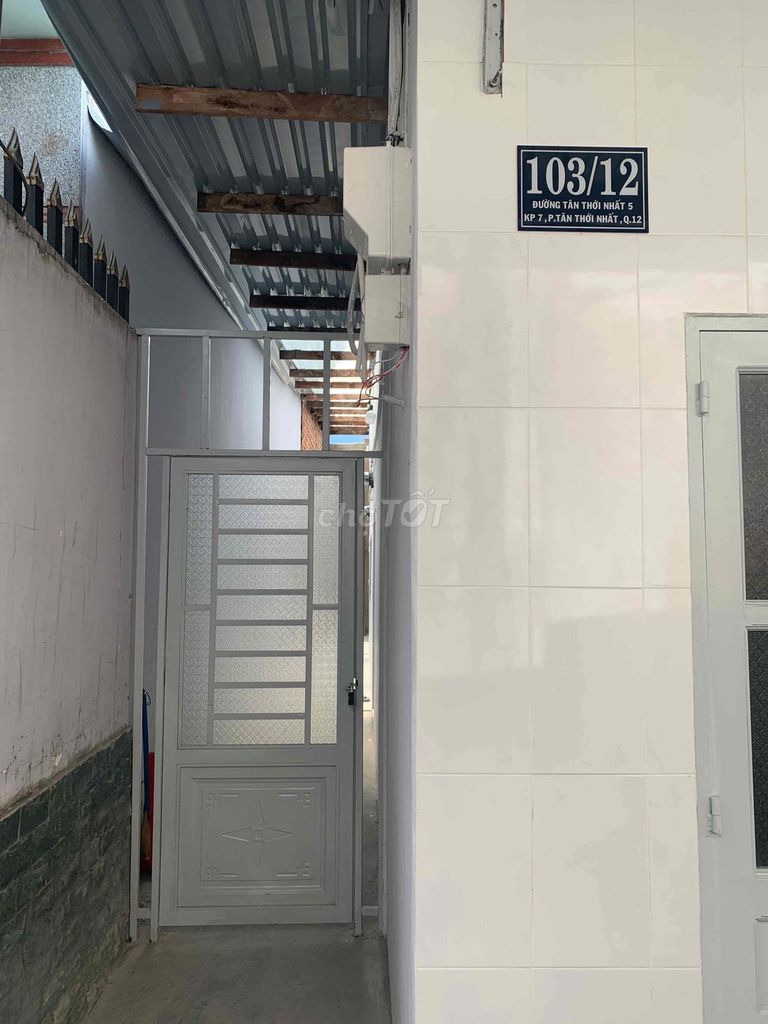 Phòng trọ tự quản diện tích sử dụng 20m2 -30m2 (có gác): 103/12 TTN 5