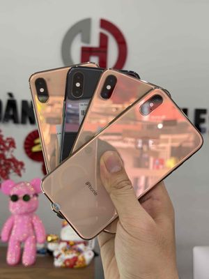 XS 64GB ĐEN GOLD PIN 100% ĐẸP 99%-GÓP 0Đ