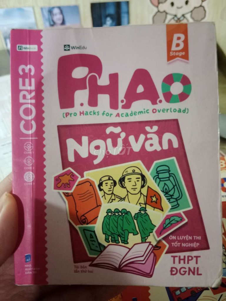 Sách Pháo Ngữ Văn Dân Trí Ôn luyện thi. Mua bán Sách tại Thành phố Ngã Bảy Hậu Giang được đăng bởi Nguyễn Thị Ngọc Yến  hình 1