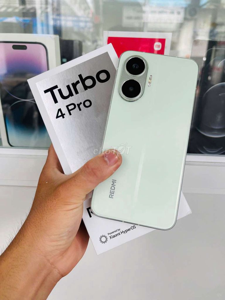 Xiaomi Turbo 4 Pro ( 12G / 256G ) Full Box New 99%. Mua bán Điện thoại tại Quận Ninh Kiều Cần Thơ được đăng bởi Nhựt Mobile hình 1