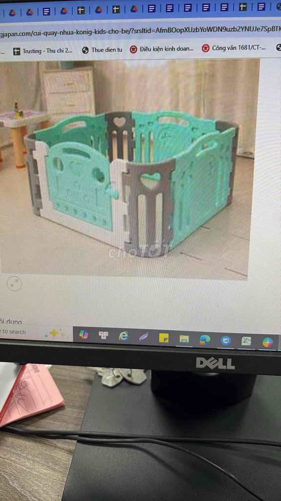 Quây cũi trẻ em Konig Kids Nhựa. Mua bán Mẹ và bé tại Quận Bắc Từ Liêm Hà Nội được đăng bởi An hình 1
