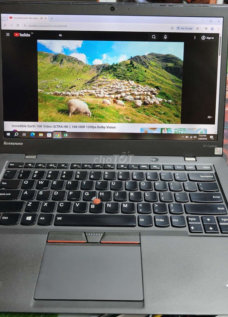 Lenovo X1 Carbon Gen 3 i5-5200u 4GB/128GB. Mua bán Laptop tại Thành phố Thủ Đức Tp Hồ Chí Minh được đăng bởi TIEN hình 1
